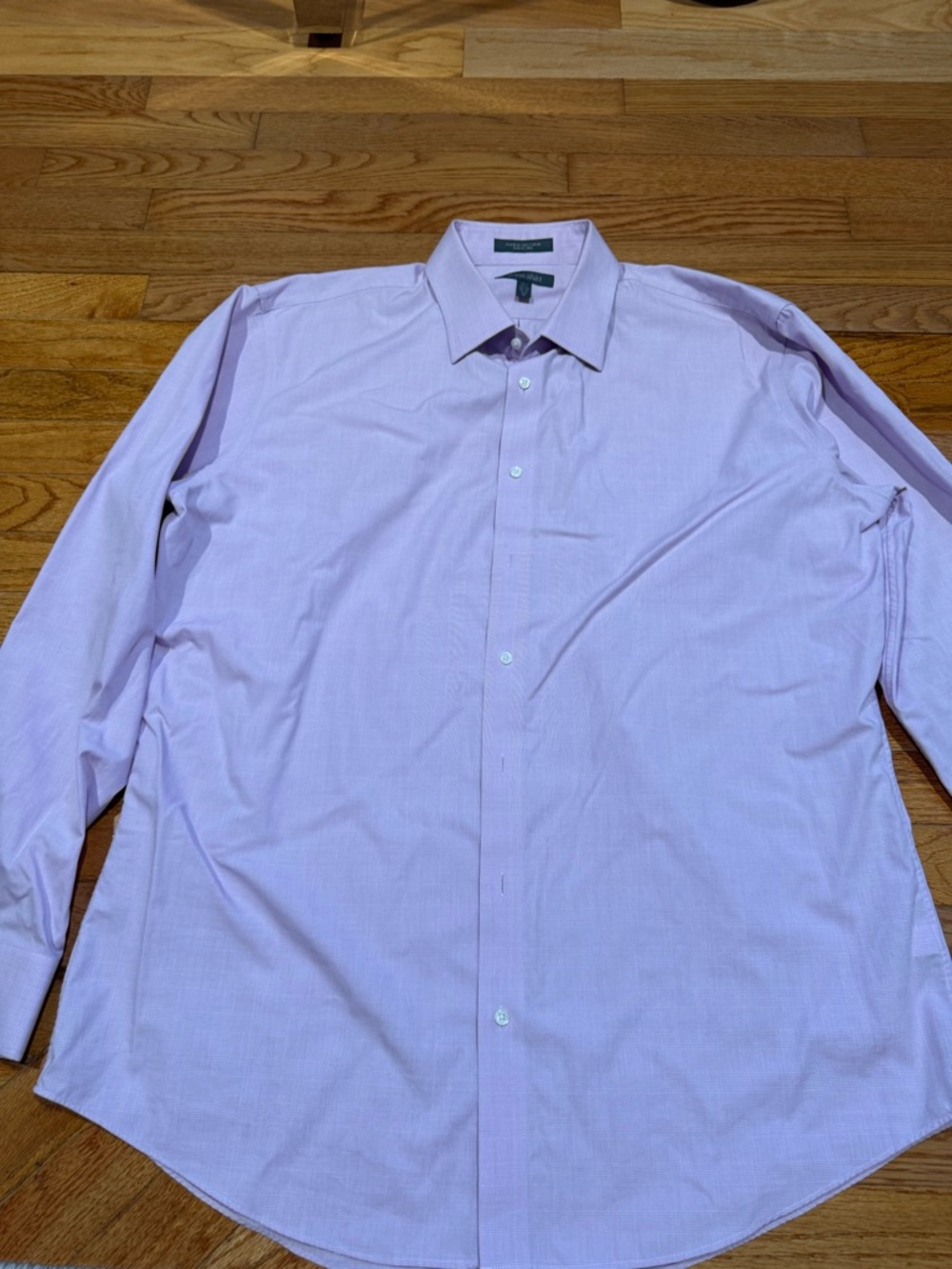 Men's Light Purple Dress Shirt by Nordstrom Rack-Size 17-1/2 trim fit-Worn twice